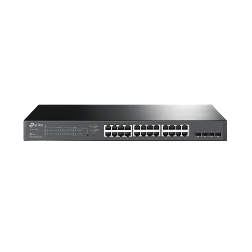 JetStream™ 28-Port Gigabit Smart Switch with 24-Port PoE+ 