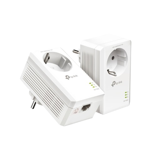 Kit CPL AV1000 Gigabit avec prise gigogne