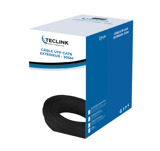CÂBLE UTP  CAT6 EXTÉRIEUR - 305M