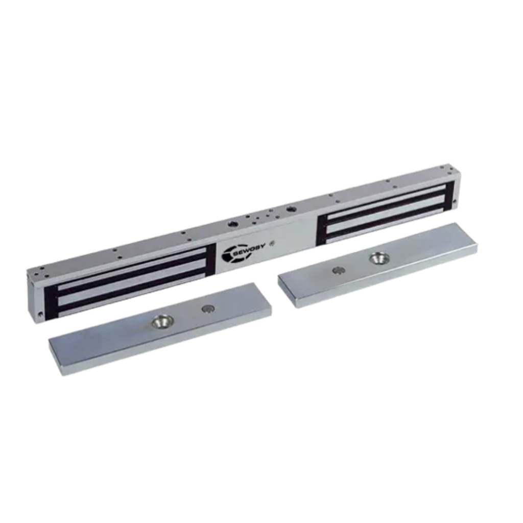 Ventouse électromagnétique applique double 2 x 300 daN 12-24V