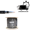 [119207-W5] CABLE COAXIAL - 500M - BOBINE BOIS