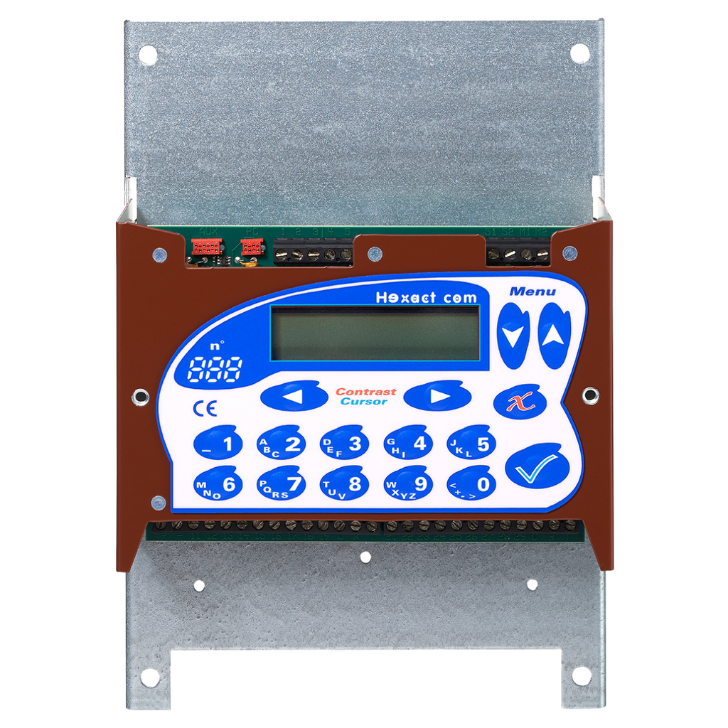 HECOMGSMV3 Centrale de gestion VIGIK+ / 2 entrées avec afficheur & clavier de programmation