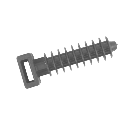 SACHET DE 100 SUPPORTS DE SERRE-CÂBLES 25 GRIS