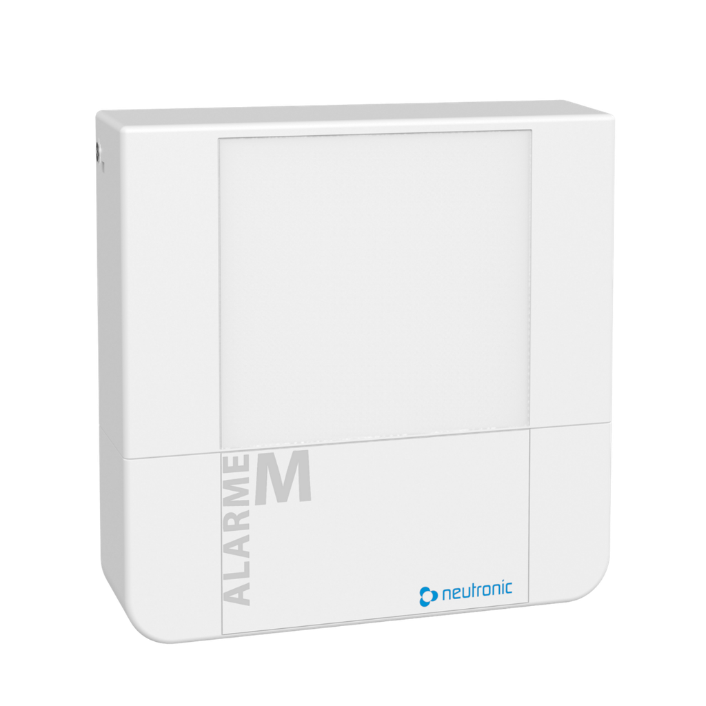 Boîtier Relais Alarme Menace à piles Radio Adressable Connecté