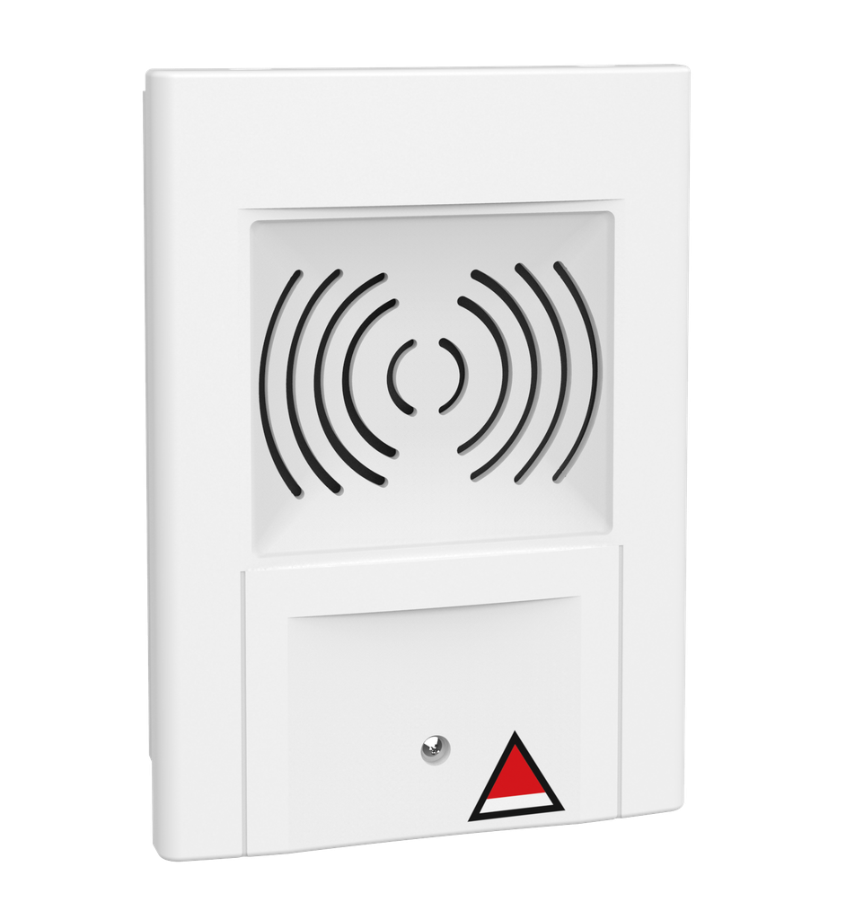 Diffuseur Sonore Alarme Menace à piles Radio Adressable Connecté Etanche