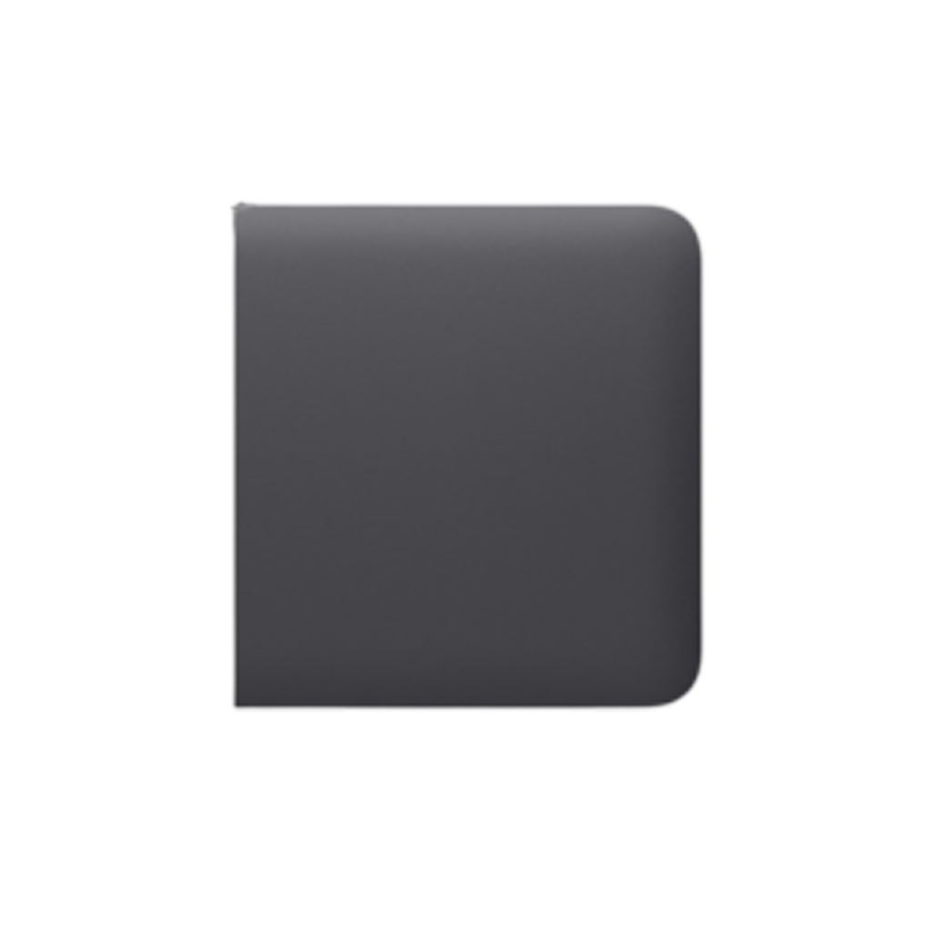 Ajax SideButton (1-gang/2-way) [55] graphite  [BASELINE]