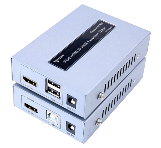 EXTENDEUR HDMI 150M KVM POE (sans alim)