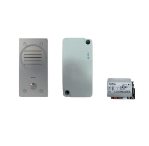 ROZOH BOX 1 interphone Audio (R203‑0001) + une carte relais (R103-0001) + une centrale GSM - inclus mise en relation Audio pendant 10 ans