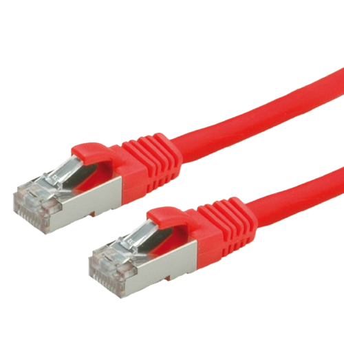 CORDON CAT6 S/FTP LSOH 1M ROUGE