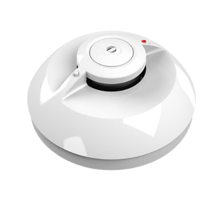Nouveau Détecteur Technique de Fumée à piles RADIO (Design)  (NEU-OX2-RF)
