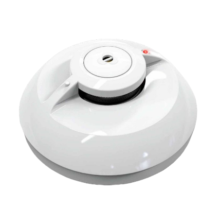 Détecteur Technique de Fumée à piles Radio Adressable (Design)  (NEU-TXOX2)