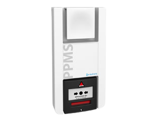 Equipement Alarme Menace à piles Radio Adressable Sonore avec BM noir intégré  (NEU-TX5-P)