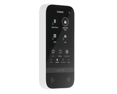 Ajax KeyPad TouchScreen (8EU) clavier blanc