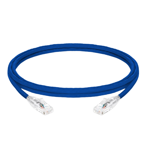 CORDON S/FTP CAT6 CCA 1M BLEU
