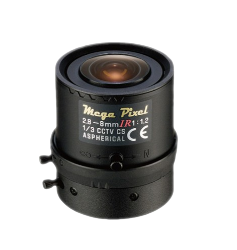 3MP Lens Manual Iris CS-Mount 