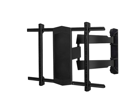 Support mural ultra-mince pour écran plat à double bras avec inclinaison (VESA 600 x 400)