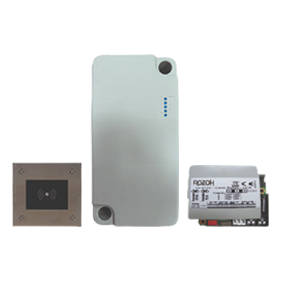 ROZOH BOX Contrôle d'accès comprenant un lecteur de badge mains-libres - jusqu'à 50 000 accès