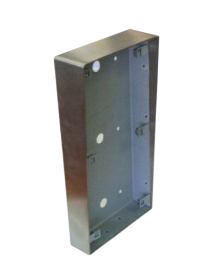 Boîtier saillie pour interphone vidéo 8 à 20 boutons (R202- 0008 à R202-0020) - Finition inox