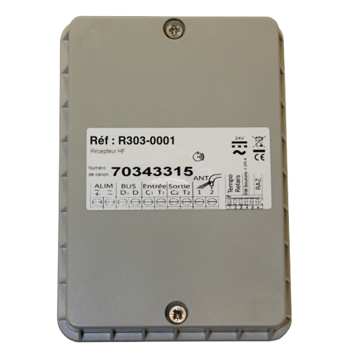 Récepteur HF avec antenne intégrée - 1 relais 