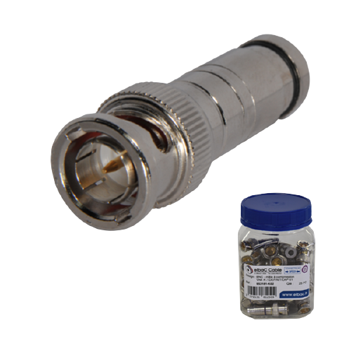 BNC MALE COMPRESSION iDEFI.61  (BNC-C/MICRO-HR6)