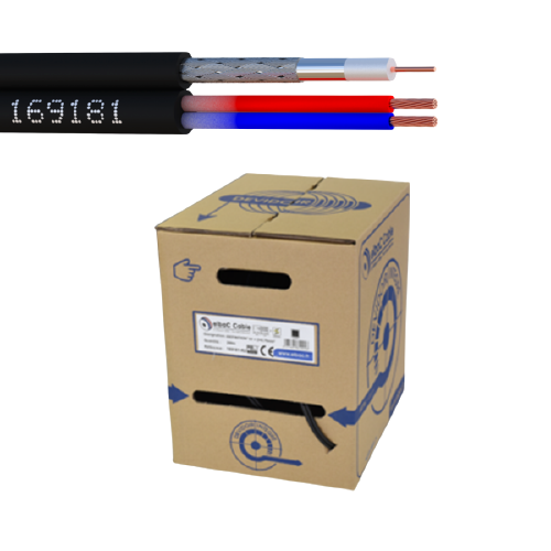 Câble Coaxial - iDEFINITION® 61 + 2×0.75  (KX6-I-DEF-2075-D2)