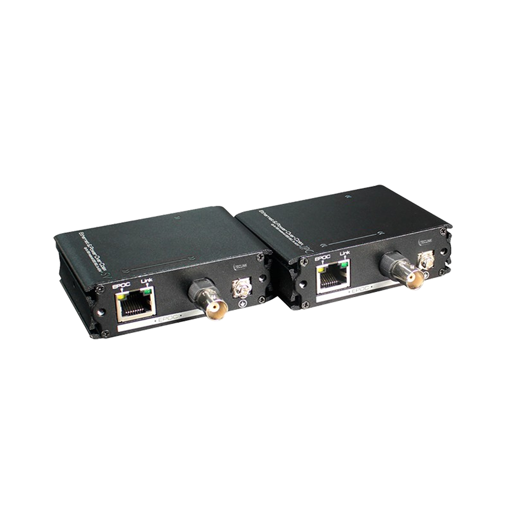 CONVERTISSEUR ETHERNET SUR CÂBLE COAXIAL AVEC POE