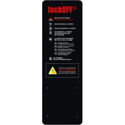 Alarme Menace - Support de fixation murale pour LockOFF  (NEU-LOCKOFF_SUPPOR)