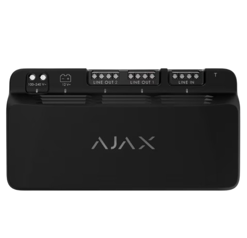 Ajax Superior LineSupply (75W) Fibra black Fibra