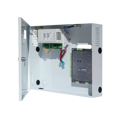 Coffret Equipé,1 centrale 2 lecteurs VERSO+2 et 1 Alimentation 12V/5A