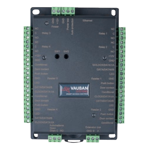Centrale VAUBAN VERSO+ 4, TCP-IP, 4 lecteurs  (VERSO+4)