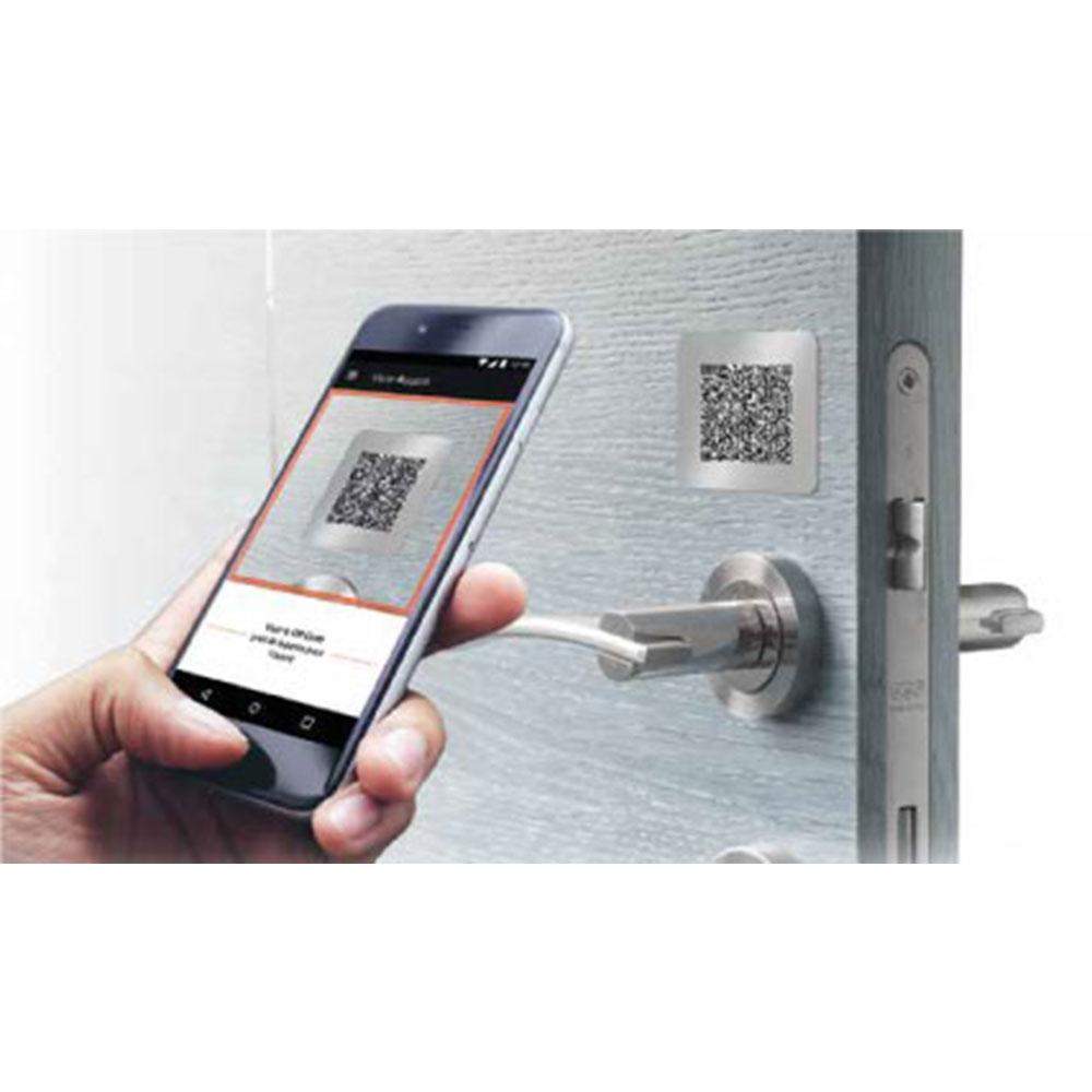 Plaque QR code -  Format 50x50mm  (V-VA-QRCODE)