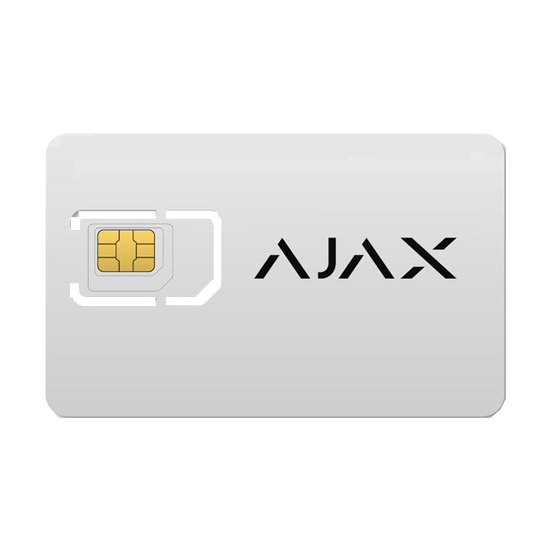 AJAX BROCHURE SIM CARD