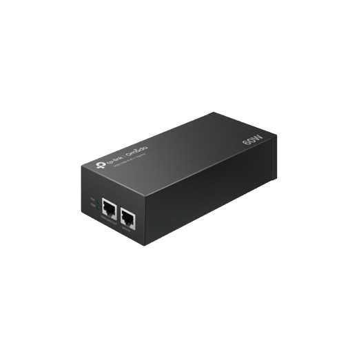 [POE170S] PoE++ Injector Adapter
PORT: 1× Gigabit PoE Port, 1× Gigabit Non-PoE Port
