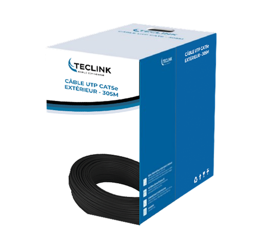[TLCB5300U1] CÂBLE UTP CAT5 EXTÉRIEUR - 305M