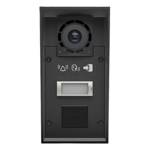 [9151301CRP] Interphone IP Force 2.0 - 1 bouton, caméra, pictogrammes, lecteur de carte