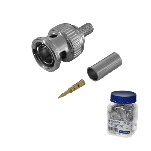 [970181-K03] BNC HD MALE A SERTIR iDEF61  (BNC-S/IDEF)