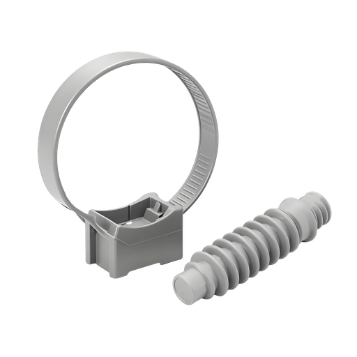 [TLAC16/20] SACHET DE 100 SUPPORTS DE SERRE-CÂBLES 16/20 GRIS