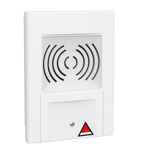 [TZ5ALTOE] Diffuseur Sonore Alarme Menace à piles Radio Adressable Connecté Etanche