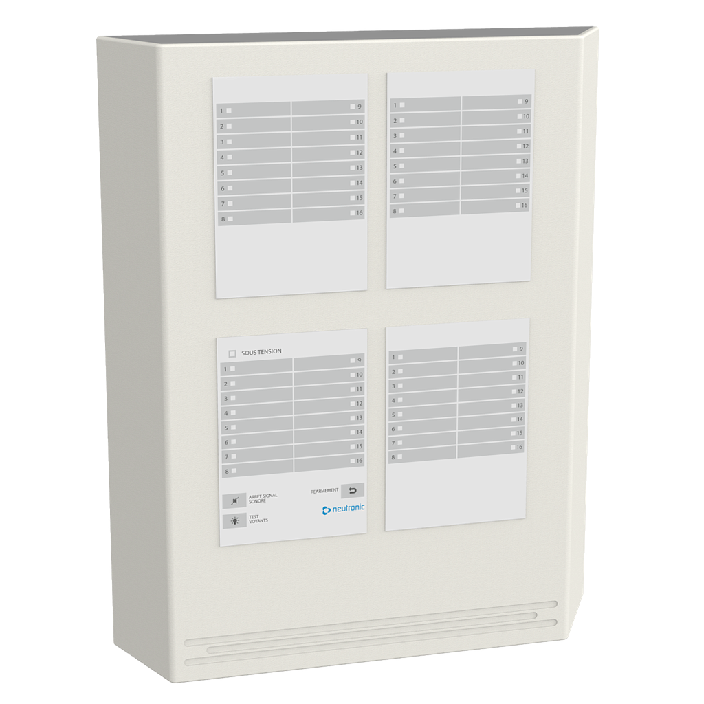 [AT48R] AT48R - ALARME TECHNIQUE 48z 1 RELAIS/ZONE  (NEU-AT48R)