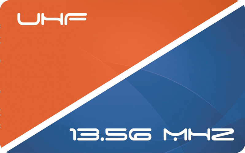 [910.0123] BADGE UHF MIFARE - CARTE UHF + MIFARE 1K