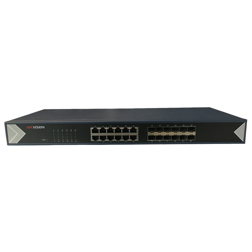 [DS-3E0524TF] SWITCH - 24 PORTS  NON MANAGEABLE - GIGABIT