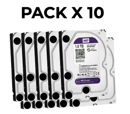 [WD11PURZ-Pack10] HDD1T WESTERN DIGITAL - Pack10