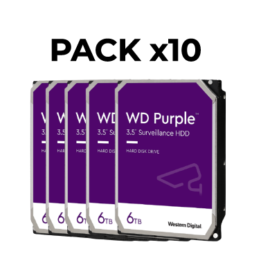 [WD62PURX-Pack05] HDD6T WESTERN DIGITAL - Pack x05
