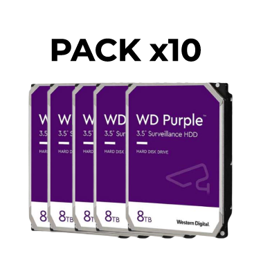 [WD84PURU-Pack05] HDD8T WESTERN DIGITAL - Pack x05