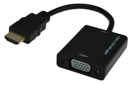[S14101-B0] CÂBLE CONVERTISSEUR HDMI > VGA  (HDMI-VGA)