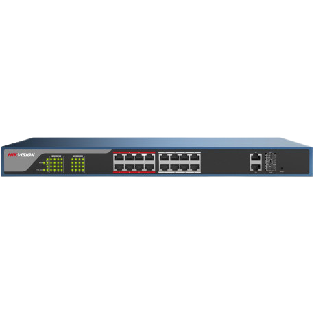 [DS-3E1518P-SI] SWITCH - 16 PORTS POE -MANAGEABLE - GIGABIT