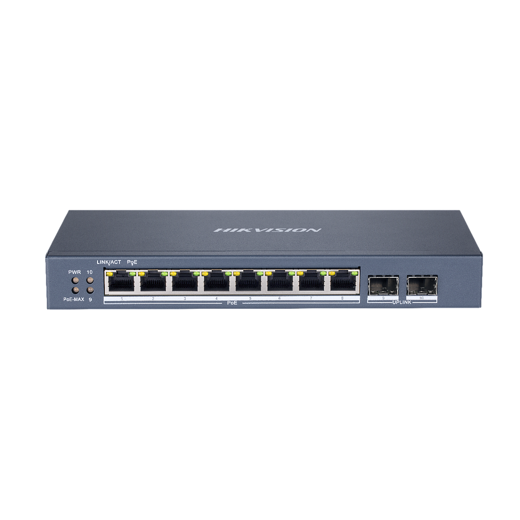 [DS-3E1510P-SI] SWITCH - 8 PORTS -  MANAGEABLE - GIGABIT