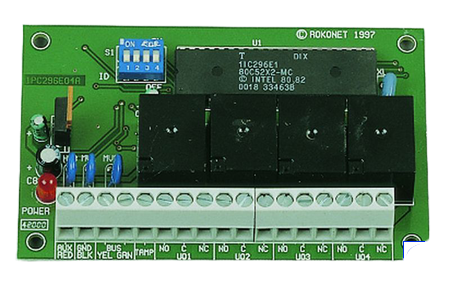 [RP296E04000A] EXTENSION 4 SORTIES RELAIS - LIGHTSYS+  (RIS-E04BL)