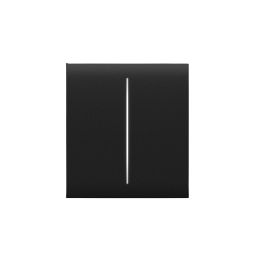 [45115.140.BL] Ajax Center Button (2-relais) [55] Noir
