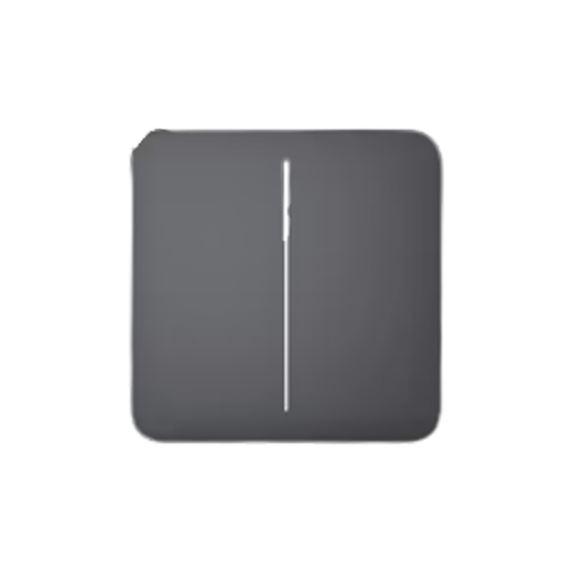 [46028.140.GP] Ajax CenterButton (2-gang) [55] graphite  [BASELINE]